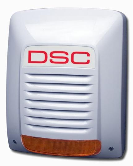 DSC NEKA - Vonkajšia zálohovaná siréna s blikačom